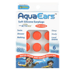 AquaEars® Kids Soft Silicone Earplugs packaging front